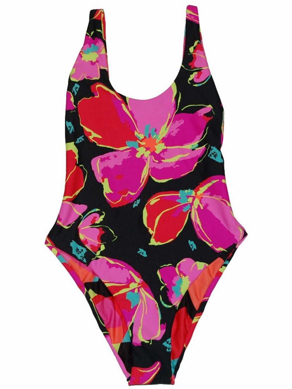 NWT Maaji Floral & Geometric One Piece Reversible Swimsuit Large L